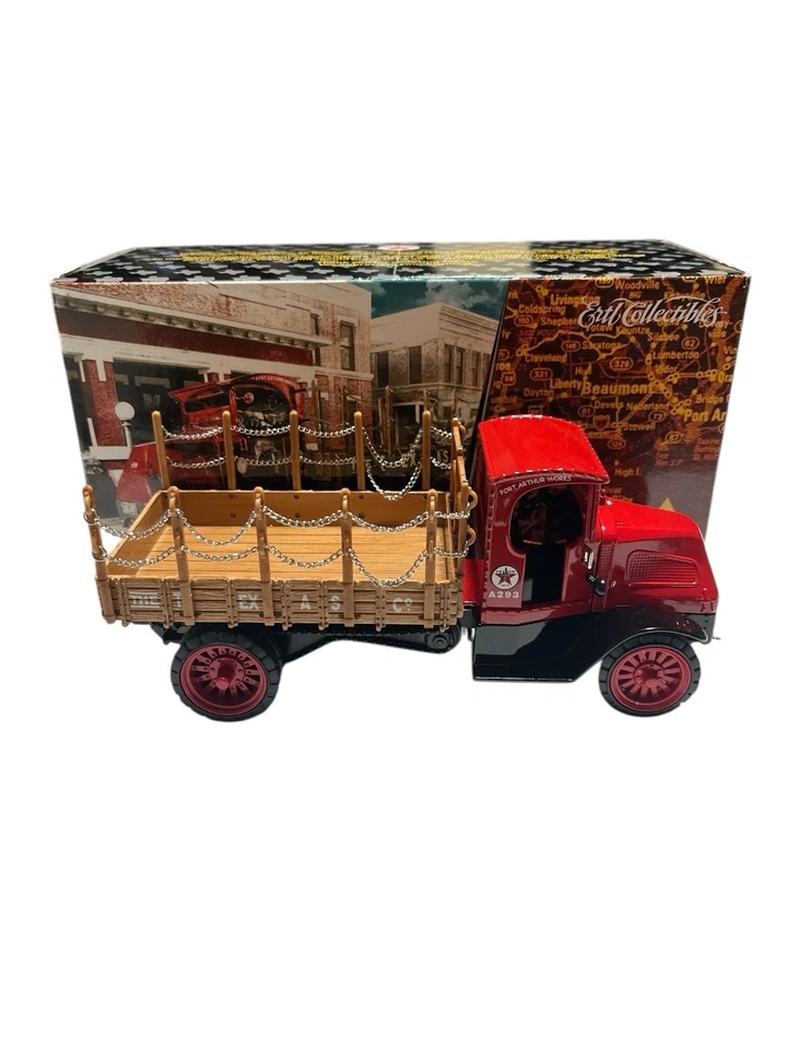 ERTL Texaco 1/32 1918 Mack AC Bulldog plataforma edición especial. ROJO Cromo #20432P Foto 1 de 4