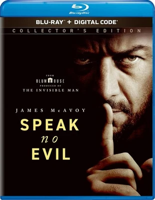 Speak No Evil - Collector's Edition Blu-ray + Digital Blu-ray  NEW - Image 1 of 4