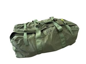 USGI Military Army OD GREEN Side Zip improved Duffel Bag - Picture 1 of 5