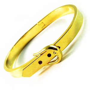 Armband Fashion Style GOLD Platte GÜRTEL schlicht Charm schlicht größenverstellbar - Bild 1 von 3