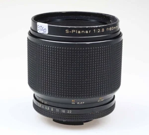 Carl Zeiss S Planar red T * 60mm f2.8 Obiektyw Obiektyw Contax Połączenie Mount 95490 - Zdjęcie 1 z 6