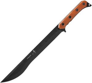 Tops Knives CUMA Kage KAGE-01 with Kydex Sheath & Dangler