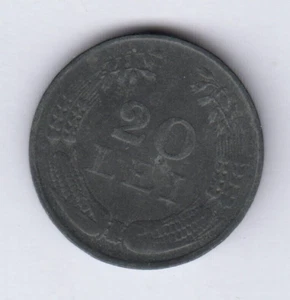 ROMANIA ROMÂNIA 20 Lei 1942 zinc KM62 (AA266) - Picture 1 of 2