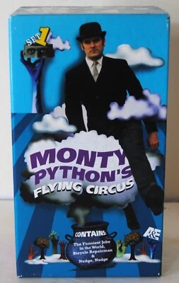 Monty Python's Flying Circus Set 1 VHS- 3 VHS Tapes in Box - Image 1 of 3