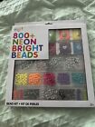 Fashion Angels 800+ Neon Bright Beads Bead Kit Case