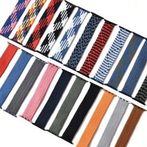For Apple Watch Band Series 6 5 4 3 SE Fabric Nylon Braided Strap 38/40/42/44 - Picture 1 of 28