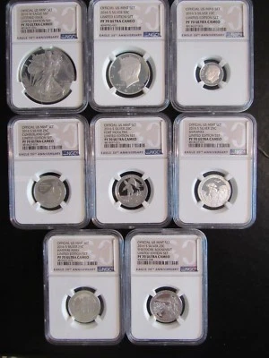 2016 LIMITED EDITION PROOF SET "NGC 70 UC"  " !!! BEAUTIFUL SET !!! - Image 1 of 4