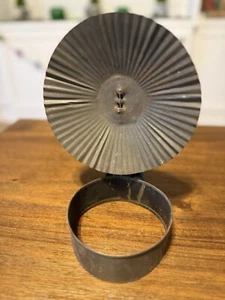 Antique Queen Ann No.2 Wall Mounted Oil Lamp Holder With Reflector  - Picture 1 of 4