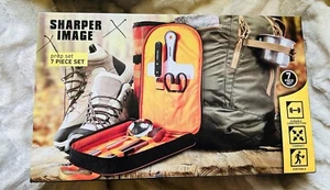 Sharper Image 7-teiliges Outdoor Kochen Küche Vorbereitung Set mit Tragetasche - Bild 1 von 4