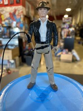 1982 Kenner INDIANA JONES 3 3/4" Figure with Thumb & ORIGINAL WHIP