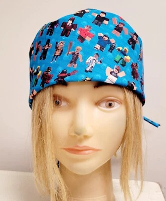 ROBLOX MEDICAL NURSE SCRUB CAP ( 2 SIZE SELECTION )  - Image 1 of 4