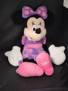Disney Store Minnie Mouse Medium 18 Zoll Plüsch rosa & lila - Bild 1 von 4