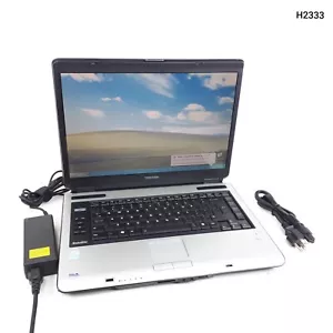 Toshiba Satellite A100-VA3 15.4" Pentium Dual Core T2300 2GB 80 GB Win XPs H2333 - Picture 1 of 14
