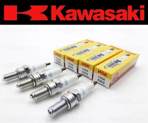 Set of (4) NGK CR9E Spark Plugs Kawasaki (See Fitment Chart) #92070-1266 - Picture 1 of 3