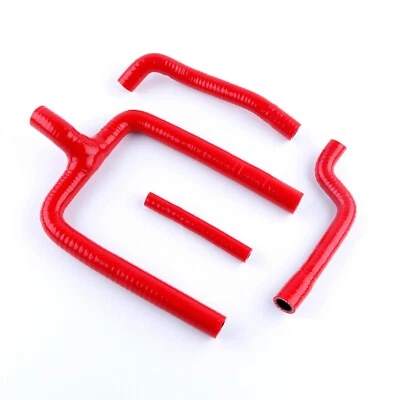 For 2018 GAS GAS EC250 XC250 EC300 XC300 Thermostat Bypass Kit Silicoe Hose Red - Image 1 of 4