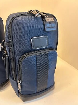 NEW Tumi Fremont FIFE 11.75” Slim Sling Bag Backpack - NAVY BLUE - Image 1 of 3