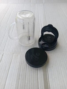Magic Bullet Blender Cup Replacement with handle And Lid And Sipping Lid - Picture 1 of 5