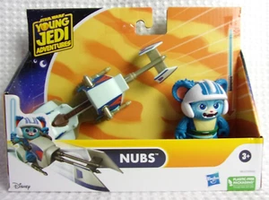 Star Wars Young Jedi Adventures NUBS & Speeder Bike Vehicle Set - NEW - Picture 1 of 6