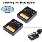 2xMini,Soldering Iron Stand Holder Welding Solder Stand With Clean Sponge