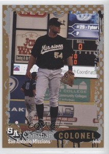 2010 Grandstand San Antonio Missions Christian Colonel #14