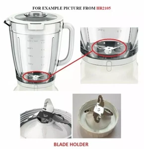 Blade Holder Cutter Assy Glass Plastic Stainless Jar For Philips Daily Blender - Picture 1 of 4