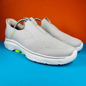 Skechers Go Walk 7 Slip Ins Sneakers - UK9 - Grey - Excellent Condition - Picture 1 of 19