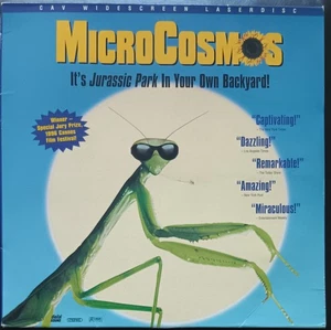 laserdisc Microcosmos - NTSC double disc and cover VG+ - Picture 1 of 4