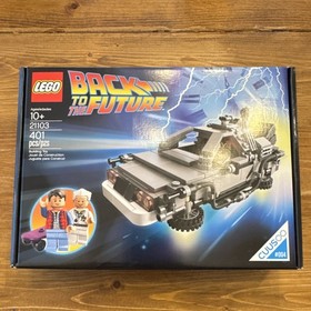 LEGO Back to the Future DeLorean Time Machine 21103, 401 Pieces