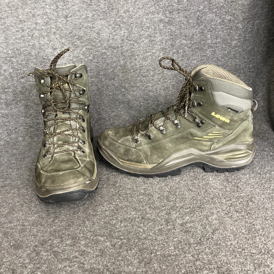 Lowa Renegade EVO GTX Botas Hombres 11.5 Verde Medio Gore-Tex Impermeables Senderismo Vibram Foto 1 de 4