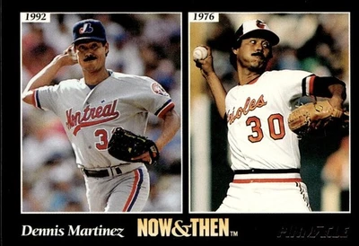 1993 Pinnacle Dennis Martinez Montreal Expos/Baltimore Orioles #291 - Image 1 of 2