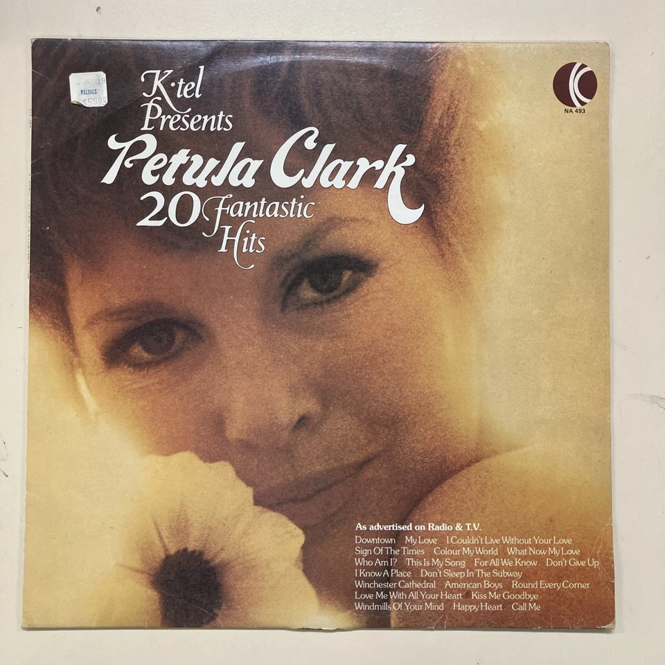 Petula Clark - 20 Fantastic Hits   vinyl record LP compilation album - Image 1 of 4