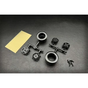 EXO Design 4 & 8 Spoke Wheels Adjustable Offset Rim Set For 1/10 M-Chassis WM001 - Picture 1 of 5