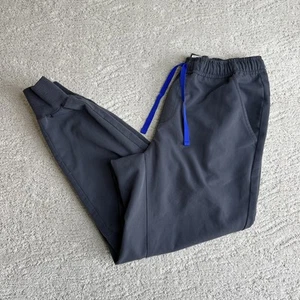 Men’s FIGS M/S Tansen Jogger Charcoal Grey Scrub Pants Medium Short - Picture 1 of 7