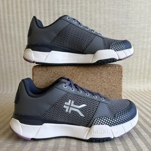 Kuru Quantum 2 Shoes Womens Size 7.5 Wide Gray Mesh Comfort Heel Pain Sneakers - Picture 1 of 20