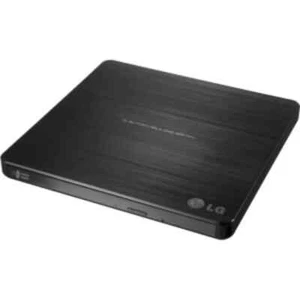 Grabadora de DVD externa ultra delgada portátil LG GP60NB50 DVDRW negra - Imagen 1 de 3