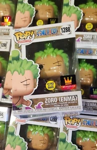 *IN HAND*  EXCLUSIVE FUNKO Pop! ONE PIECE ZORO ENMA GLOW #1288 - Picture 1 of 1