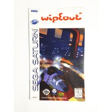 WIPEOUT MANUAL - Sega Saturn