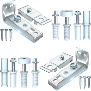 Bifold Door Hardware Repair Kit - 2 Pack Bi-Fold Sliding Closet Doors Replacemen - Picture 1 of 3