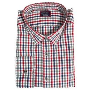 NEW UNTUCKit Mens Retsina Button Down Shirt 2XL Regular Fit Gingham Check Cotton - Picture 1 of 7
