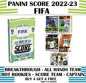 Panini Score FIFA Cards 2022/23 Inserts Hot Rookies | Score Team | Captain