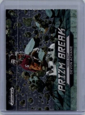 2023 Panini Prizm Draft Picks #PB-12 De'Von Achane Prizm Break - Image 1 of 2