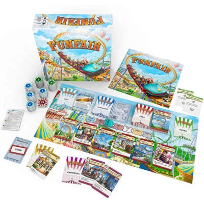 Funfair Strategy Board Game Tabletop Gaming Family Party Game Christmas Gift - Image 1 of 3