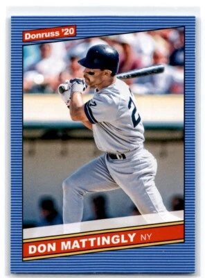 2020 Donruss Don Mattingly New York Yankees #216 - Image 1 of 2