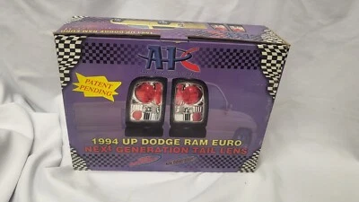 SE ADAPTA A DODGE RAM 94-01 1500 02 2500 3500 CROMO APC PAR LUCES TRASERAS LÁMPARAS EURO Foto 1 de 2