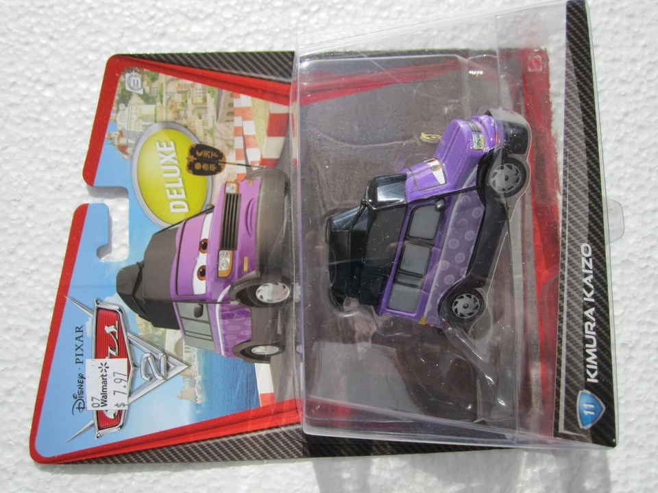 Disney Pixar Cars 2 Deluxe Kimura Kaizo Die Cast Car Mattel 2011