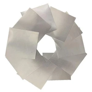 10pcs 100x100mm 0.2mm 99.9% Pure Zinc Zn Sheet Plate Metal Foil - Picture 1 of 1