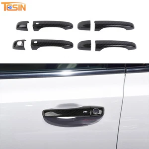 Carbon Fiber Exterior Door Handle Shell Trim For Chrysler 300 2011+ Accessories - Imagen 1 de 7