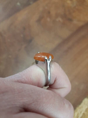 ANELLO DONNA IN ACCIAIO CON PIETRA - Immagine 1 di 4