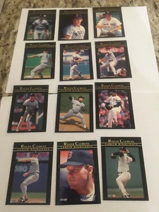 1992 Fleer ROGER CLEMENS ..... Career Highlights  1-12 - Picture 1 of 1
