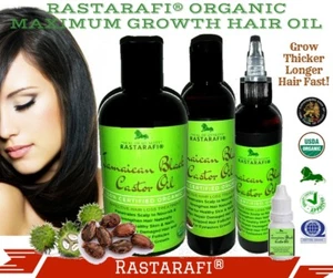 Rastarafi® Pure Jamaican Black Castor Oil Extra Dark/ Potent | Fast Hair Growth - Picture 1 of 22